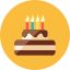 Birthday Cake Icon from Kameleon Colors Set