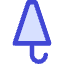 Closed Umbrella Icon from Core Duo Set