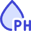 Droplet Water Ph Icon from Core Duo Set