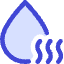 Droplet Water Voc Icon from Core Duo Set