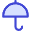 Open Umbrella Icon from Core Duo Set