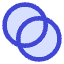 Pathfinder Circle Divide Icon from Core Duo Set