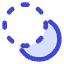 Pathfinder Circle Minus Back 1 Icon from Core Duo Set