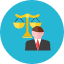 Lawyer Icon from Kameleon Colors Set