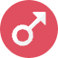 Man Symbol Icon from Kameleon Colors Set