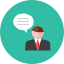 Talk Icon from Kameleon Colors Set