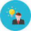 Thinker Icon from Kameleon Colors Set
