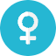 Woman Symbol Icon from Kameleon Colors Set