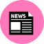 Newspaper Icon from Kameleon Pop - Free Set