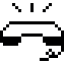 Phone Incoming Call Icon from Pixel - Free Set