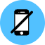 Smartphone Forbiden Icon from Kameleon Pop - Free Set