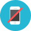 Smartphone Forbiden Icon from Kameleon Colors - Free Set