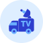 Broadcasting Truck Icon from Kameleon Duo Set