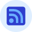 Rss Icon from Kameleon Duo Set