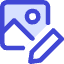 Edit Image Photo Icon from Core Duo Set