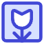 Flower Icon from Core Duo Set