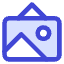 Landscape Frame Icon from Core Duo Set