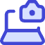 Laptop Camera Icon from Core Duo Set
