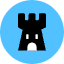 Castle Icon from Kameleon Pop Set