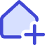 House Add Home Icon from Core Duo Set