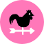 Wind Vane Icon from Kameleon Pop Set