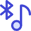 Media Bluetooth On Icon from Core Duo Set