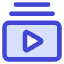 Video Playlist Subscription Icon from Core Duo Set