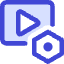 Video Settings Nut Icon from Core Duo Set