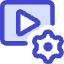 Video Settings Icon from Core Duo Set