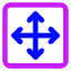 Print Fit To Page Icon from Core Neon Set