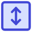 Print Fit Vertical Icon from Core Duo Set