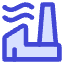 Factory Plant Icon from Core Duo Set