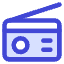 Radio Icon from Core Duo Set