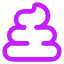 Shit Reaction Icon from Core Neon Set
