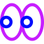 Watch Look Reaction Icon from Core Neon Set