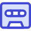 Tape Cassette Record Icon from Core Duo Set