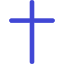 Christian Cross 2 Icon from Core Duo Set