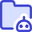 Ai Folder Robot Icon from Core Duo Set