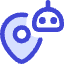 Ai Navigation Robot Icon from Core Duo Set