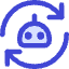 Ai Redo Robot Icon from Core Duo Set
