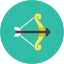 Archery Arrow Icon from Kameleon Colors Set