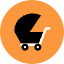 Baby Cart Icon from Kameleon Pop Set