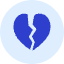 Broken Heart Icon from Kameleon Duo Set
