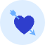 Heart Arrow Icon from Kameleon Duo Set