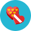 Heart Gift Icon from Kameleon Colors Set