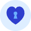 Heart Key 2 Icon from Kameleon Duo Set