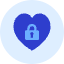 Heart Lock Icon from Kameleon Duo Set