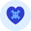 Heart Skull Icon from Kameleon Duo Set