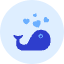 Love Whale Icon from Kameleon Duo Set