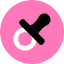Pacifier Icon from Kameleon Pop Set